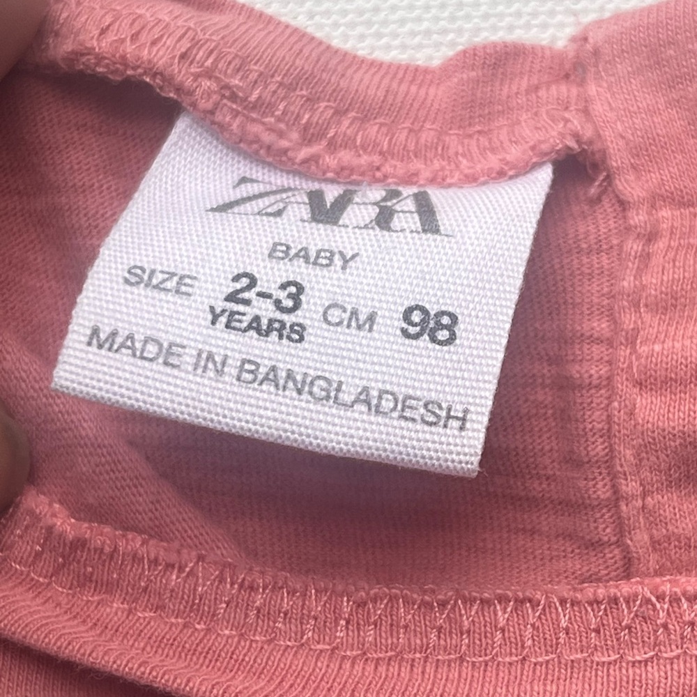 Zara Baby Print Long Sleeve Tee - Picture 5 of 6